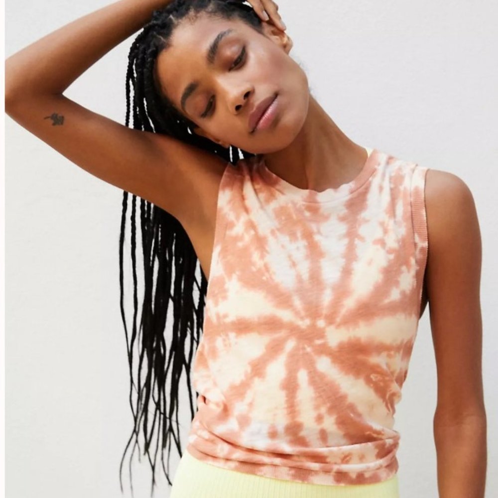 Free People Love Tank Tie Dye